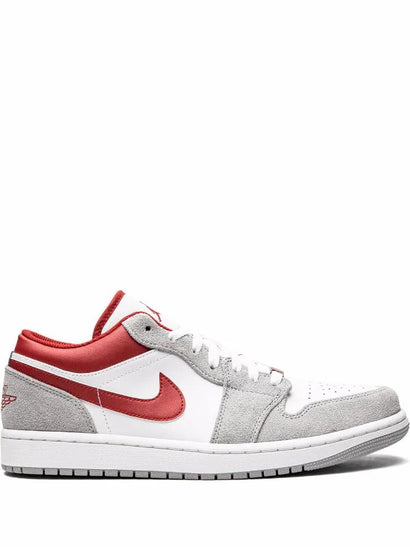 Air Jordan 1 Low Light Smoke Grey Gym Red
