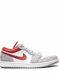 Air Jordan 1 Low Light Smoke Grey Gym Red