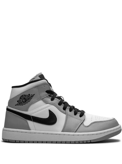 AIR JORDAN 1 MID LIGHT SMOKE GRAY