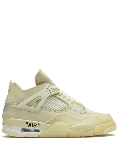 Jordan 4 X Off White Sail