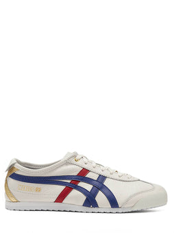 Onitsuka Tiger Mexico 66 White Blue Red Metallic Gold