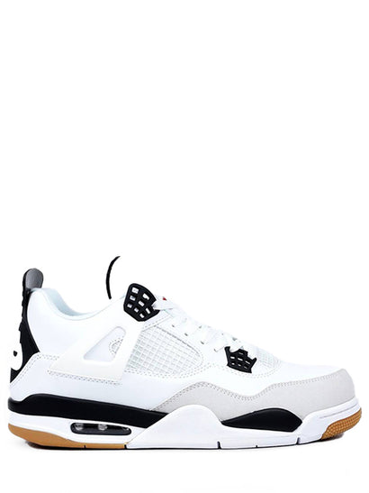 Air Jordan 4 SB White Black