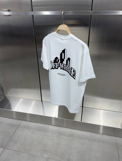 OFF white T shirt New York White