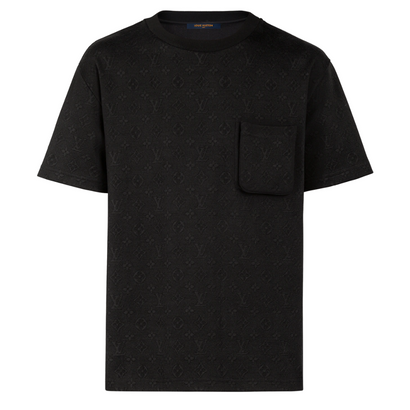 LV monogram Black T shirt