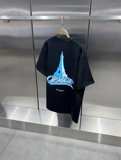 OFF White T shirt Paris Black