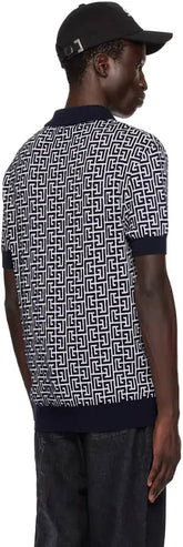 Balmain Polo T shirt Black