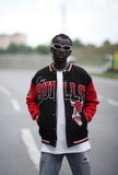 Chicago bulls Jacket black red
