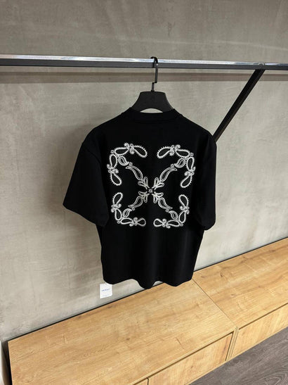 OFF White Black Arrow Bandana Black