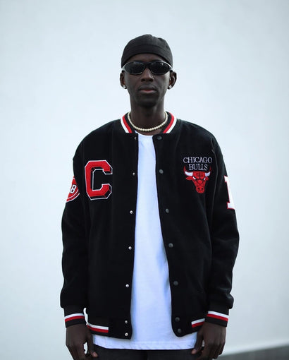 Chicago bulls Jacket black