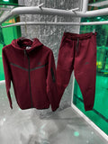 Nike Tech Fleece Dark Red